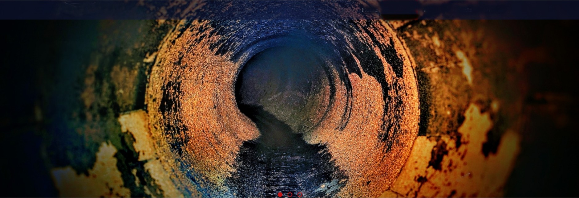Inside of the plumbing line